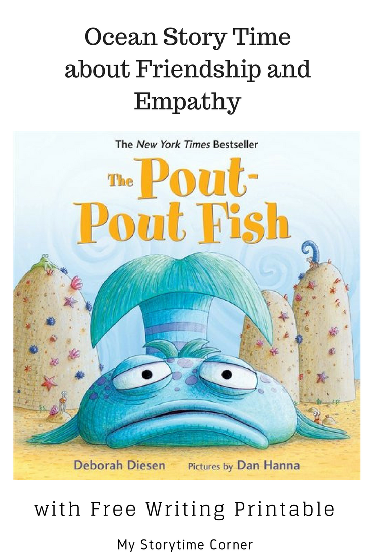 Pout Pout Fish Inspired Early Writing Activity About Emotions And