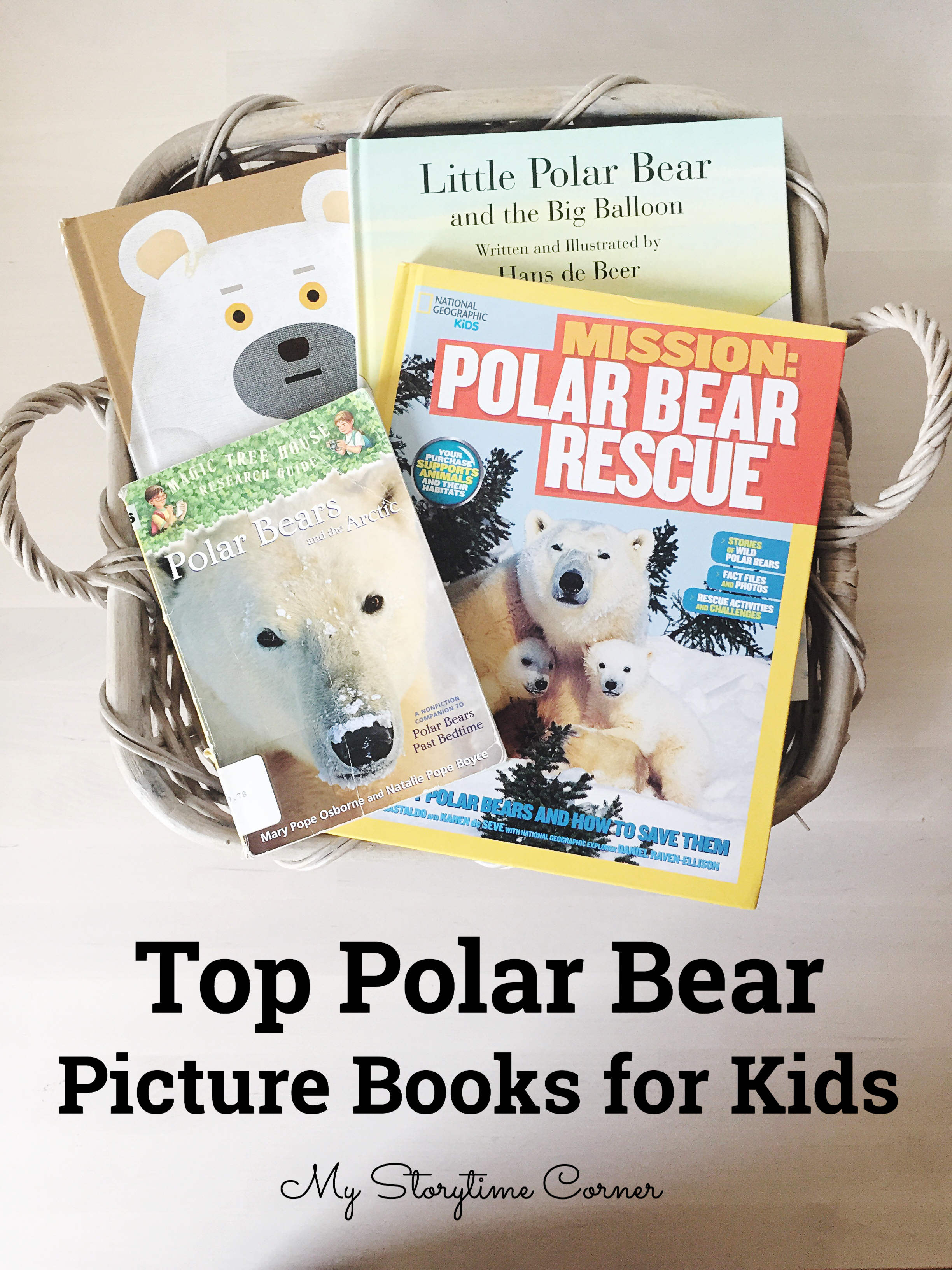 12+ Incredible Children's Books About Polar Bears & Polar Bear Story ...