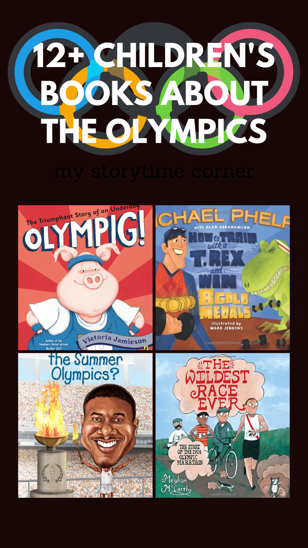 Children's Books About The Olympics - My Storytime Corner